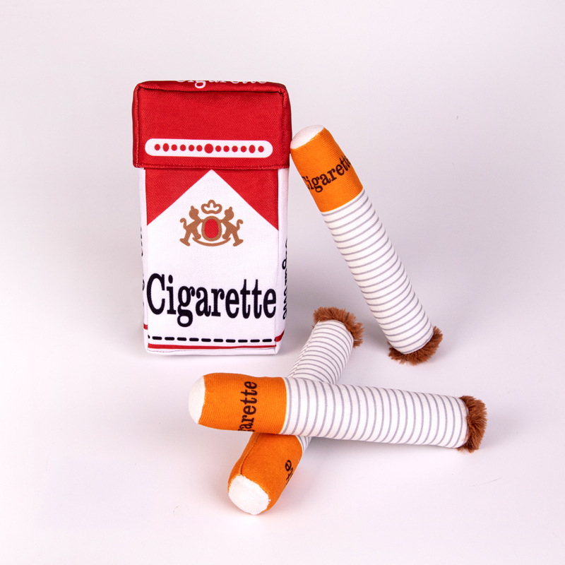 Pet Dental Chew Toy - Cigarettes Dog Toy Imitation Cigar Chew