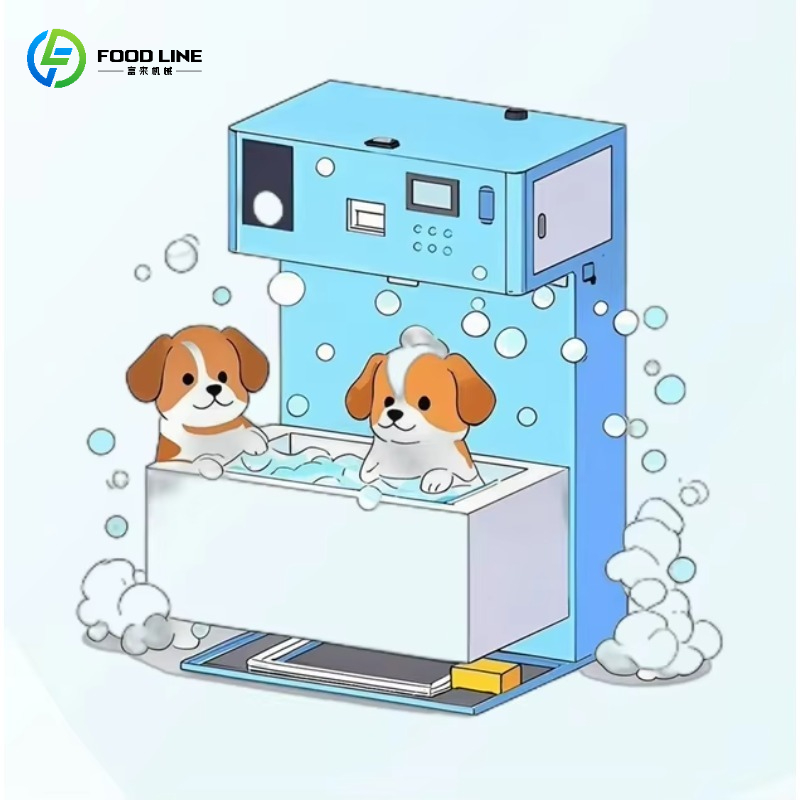 Pet Supplies Self Wash - Pet Hygiene Station with Blow Dryer
