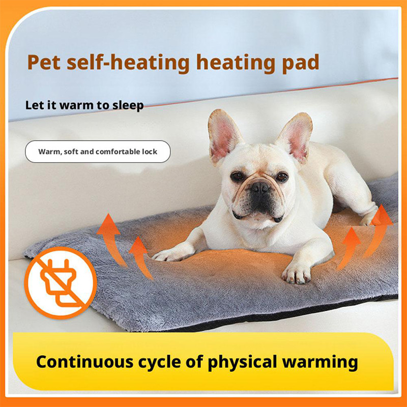 Pet Supplies Self Wash - Self-Warming Heated Pet Pad Thick Indoor/Outdoor