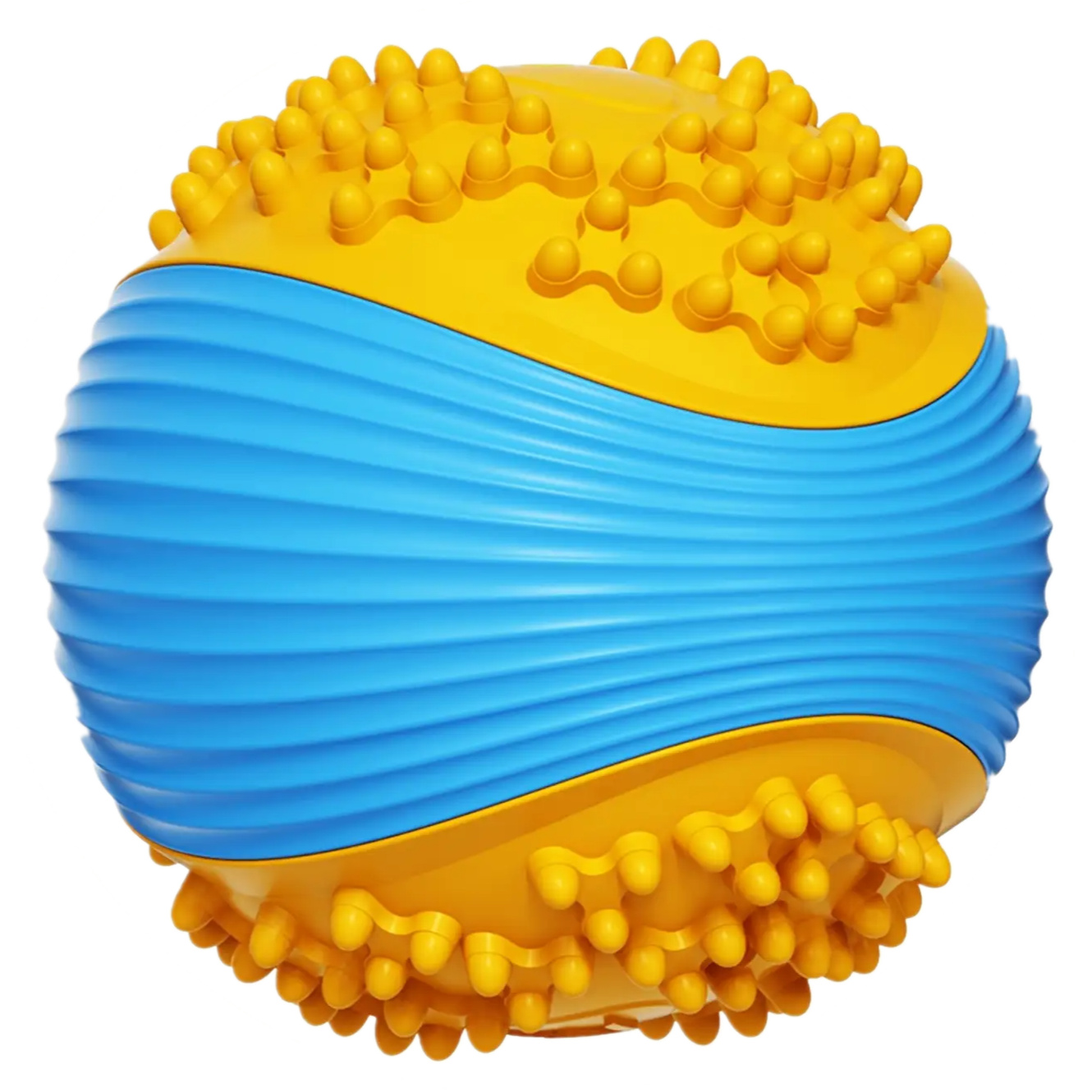 Indestructible Dog Squeaky Bal - Pet Dental Chew Toy review and price