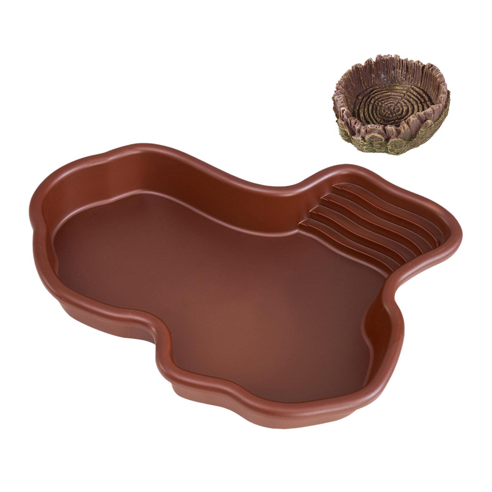 Reptile Bathing Dish Pool Deco - Pet Supplies Is Food review and price