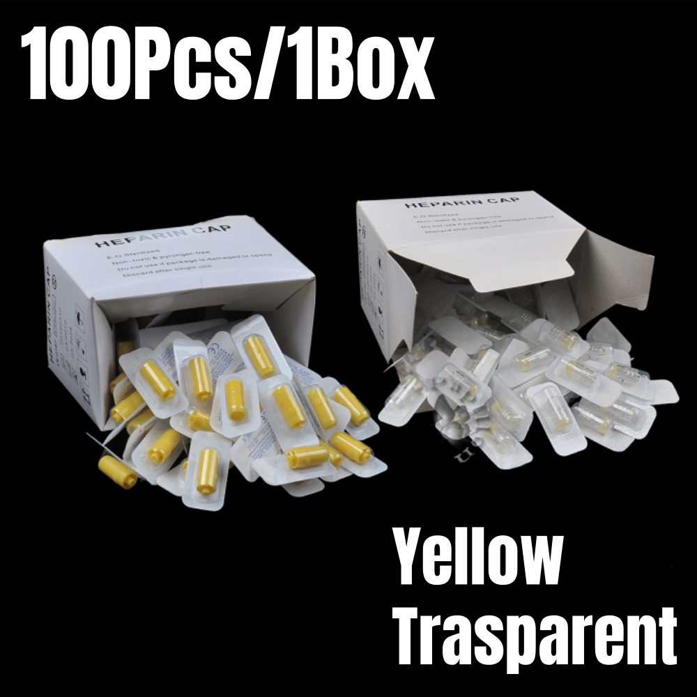 100Pcs/Box Heparin Cap IV Disp - Pet Supplies Direct review and price