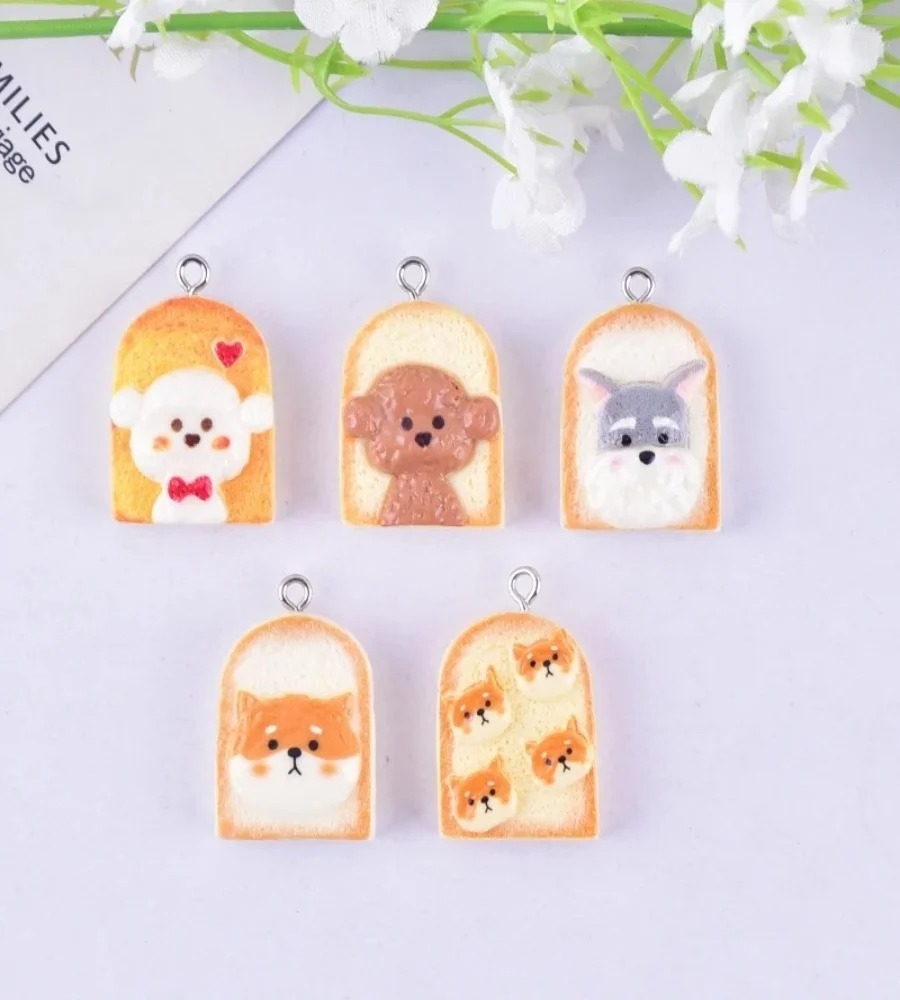 10Pcs Cute Toast Dog Resin Pen - Pet Supplies Direct review and price