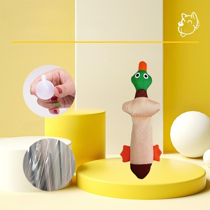 Plush Long Duck Dog Toys for S - Pet Dental Chew Toy review and price