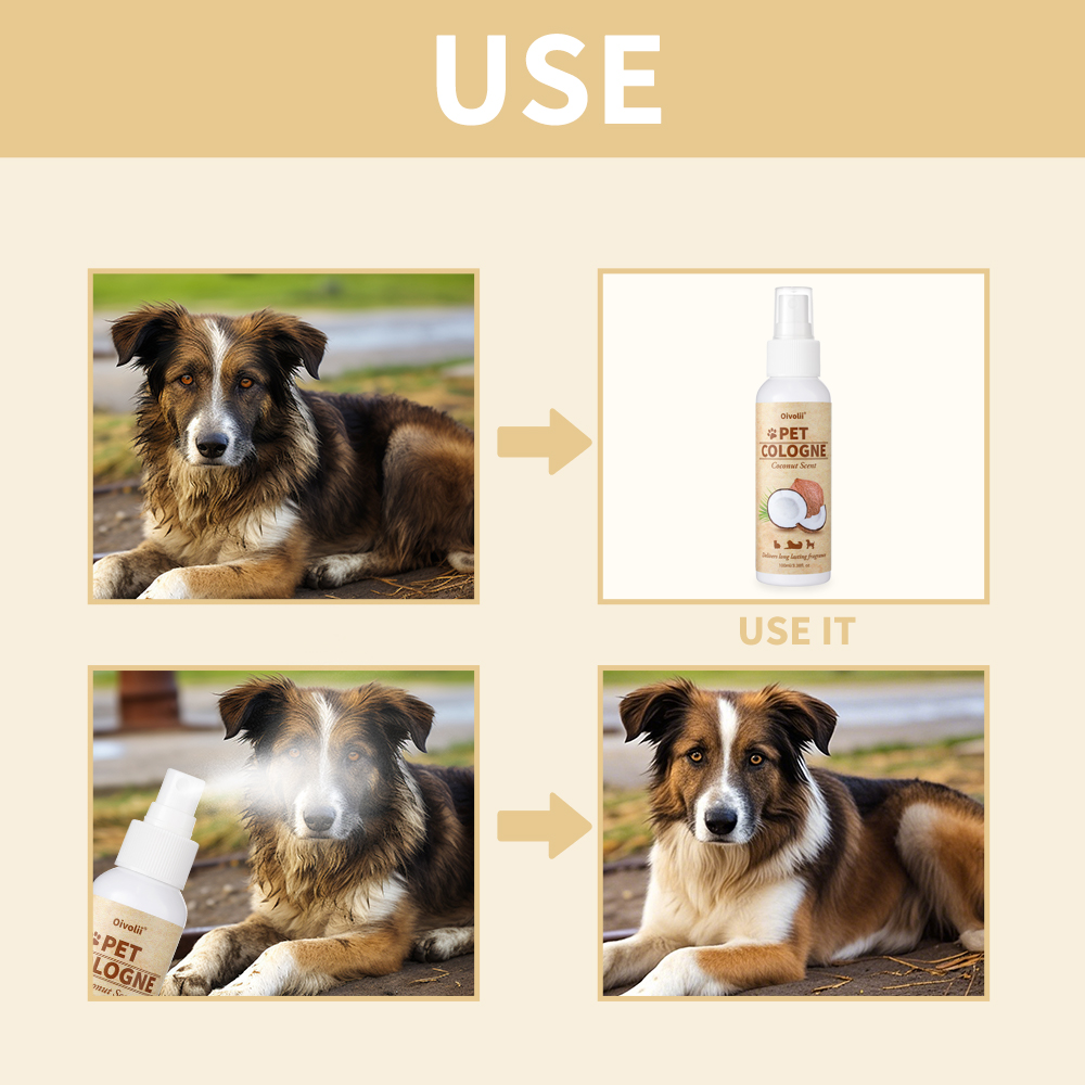 Pet Deodorizing Spray for Dogs - Pet Cologne Spray review and price