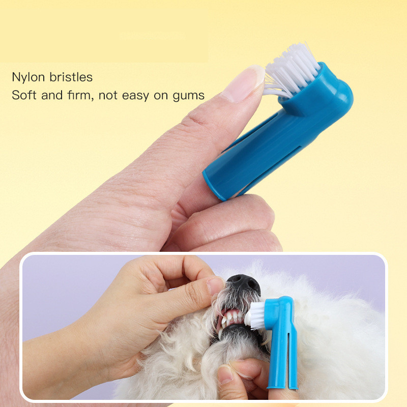 Soft Pet Finger Dog Toothbrush - Pet Supplies Hours review and price
