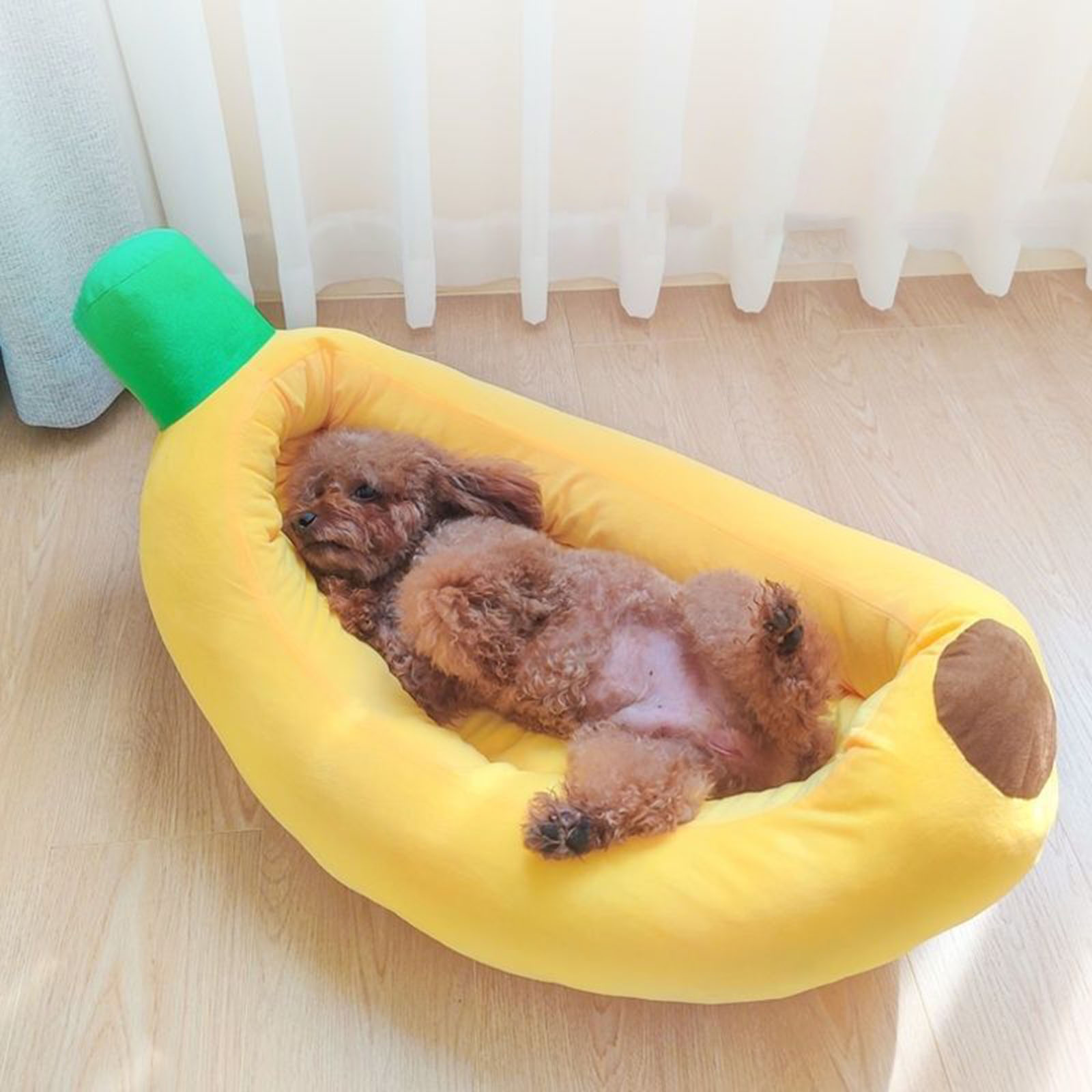 Banana Shaped Dog Bed Breathab - Pet Supplies Hours review and price