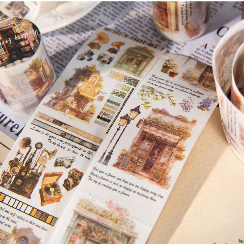 5x200cm Retro Food Shop Tape S - Pet Supplies Is Food review and price