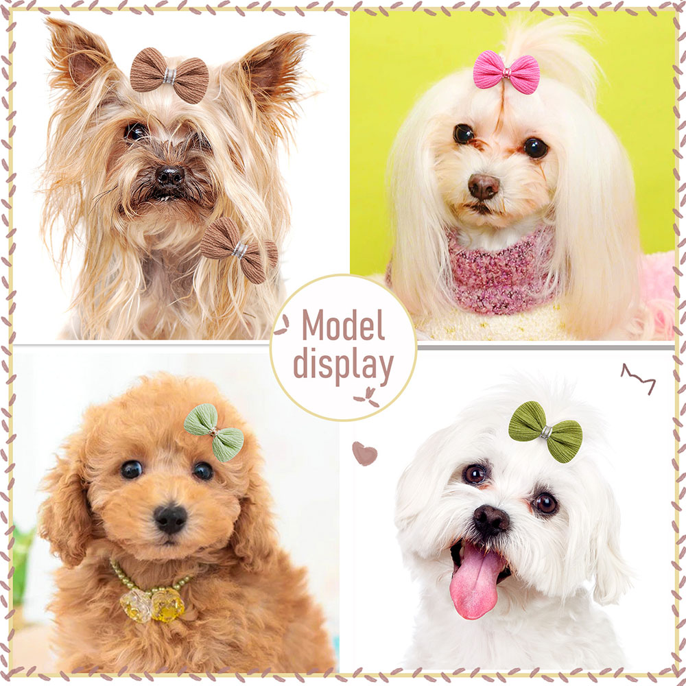 30PCS Handmake Pet Cat Dog Bow - Pet Supplies Hours review and price