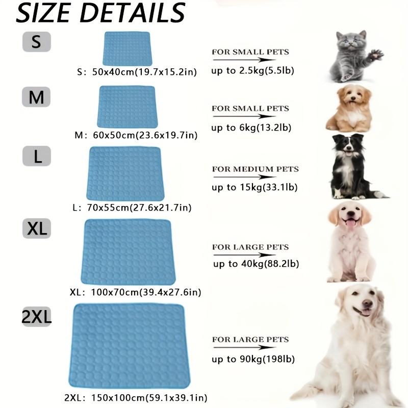 Pet Summer Cooling Mat Ice Bla - Pet Supplies Self Wash review and price